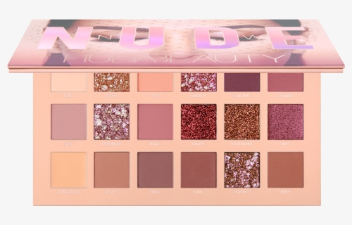 The New Nude Eyeshadow Palette - Palette Huda Beauty Nude, HD Png Download, Free Download
