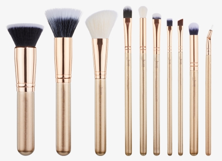 New 10pcs Best Makeup Brushes Set Jessup Eyeshadow - Cosmetics, HD Png Download, Free Download