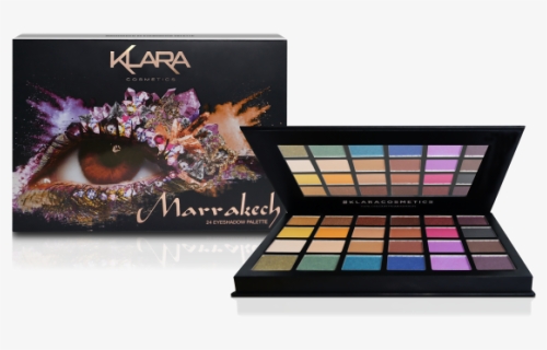 Klara Cosmetics 24 Shade Eyeshadow Palette, HD Png Download, Free Download