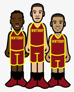 Twin Towers Basketball Clipart Vector Imaginary All - Winthrop University, HD Png Download, Free Download