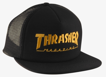 Thrasher Logo Embroidered Mesh Skate Hat - Baseball Cap, HD Png Download, Free Download