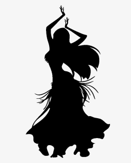 Sticker Silhouette Danseuse Orientale Ambiance Sticker - Belly Dancing Silhouette, HD Png Download, Free Download