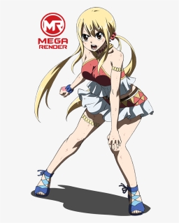 Lucy Heartfilia Outfits Dragon Cry , Png Download - Lucy Heartfilia Outfits Anime, Transparent Png, Free Download