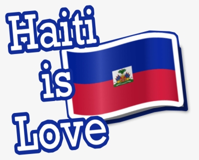 #haitiislove #haiti #flag #quote #love #blueandred - Flag, HD Png Download, Free Download