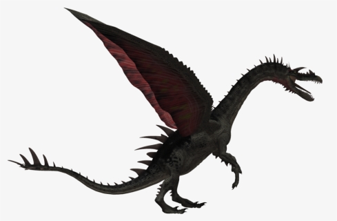 Transparent Skyrim Dragon Png , Png Download - Realistic Dragon Png, Png Download, Free Download
