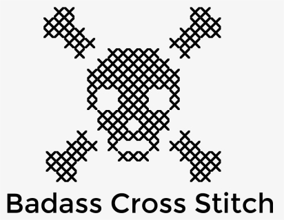 Black Stitches Png - Free Sweary Cross Stitch Patterns, Transparent Png, Free Download