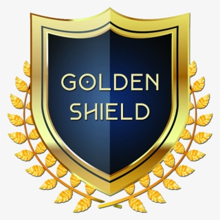 Golden Shield - Emblem, HD Png Download, Free Download