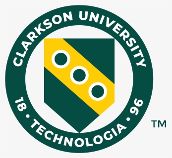 Clarkson University Shield Green And Gold - Clarkson University Letter Logo, HD Png Download, Free Download