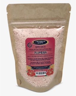 Bath Salts Plumeria Made With Local Sea Salt Prepared - Whole Grain, HD Png Download, Free Download