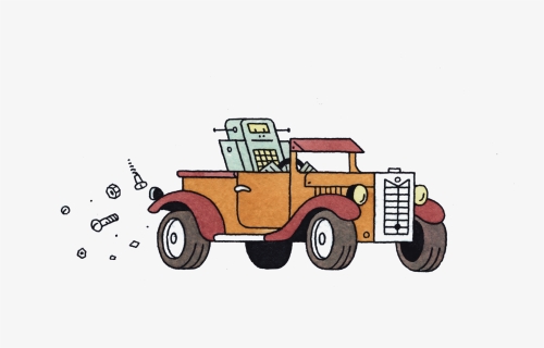 Transparent Back To The Future Car Png - Illustration, Png Download, Free Download