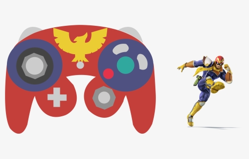 Anyone Like My Designs For Custom Gamecube Controllers - Smash Bros Ultimate Gamecube Controller, HD Png Download, Free Download