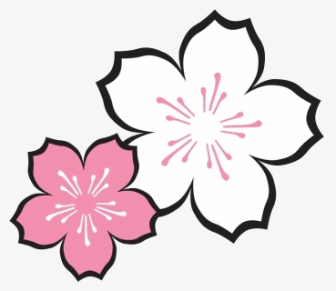 Flor De Cerezo [logo] Más Cherry - National Cherry Blossom Festival Logo, HD Png Download, Free Download