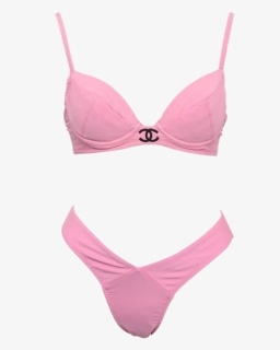 #bikini #swimmingsuit #swim #beach #aesthetic #pink - Bikini, HD Png Download, Free Download