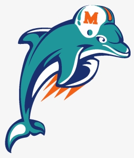 Clipart Dolphin Dolphin Miami Logo - Miami Dolphins Logo 1997, HD Png Download, Free Download
