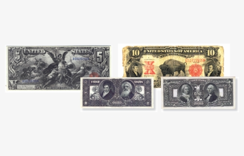 Transparent Woman Holding Money Png - 1896 Silver Certificate, Png Download, Free Download