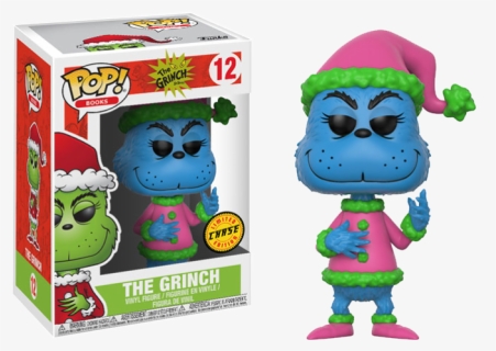 Pop Figure The Grinch Santa Grinch Chase - Grinch Chase Pop, HD Png Download, Free Download