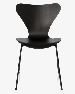Series 7 Chair Arne Jacobsen Balck Coloured Ash Monochrome - Series 7 Arne Jacobsen, HD Png Download, Free Download