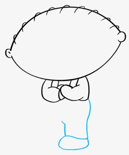How To Draw Stewie Griffin From Family Guy - Easy Drawings Of Stewie Griffin, HD Png Download, Free Download