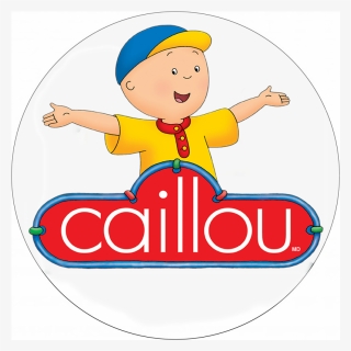 Caillou Round Pies Print Picture On A4 Fondant Paper - Caillou Kids Show, HD Png Download, Free Download