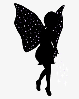 Fairy Silhouette Png Download - Portable Network Graphics, Transparent Png, Free Download