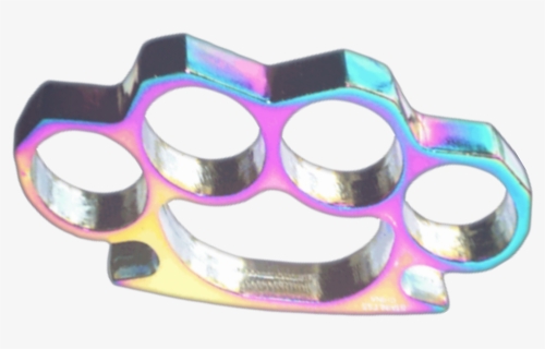 #rainbow #colorful #colors #brass Knuckles #brass #knuckles - Circle, HD Png Download, Free Download