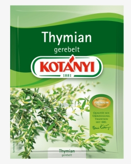Kotányi Thymian Gerebelt Im Brief - Thymian Kotanyi, HD Png Download, Free Download