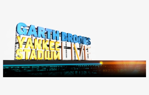 Garth Brooks Yankee Stadium Live , Png Download - Display Advertising, Transparent Png, Free Download