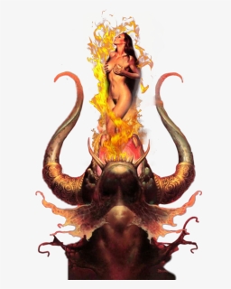 #woman #female #sandyblonde #dragon #fire #firebreath - Boris Vallejo, HD Png Download, Free Download