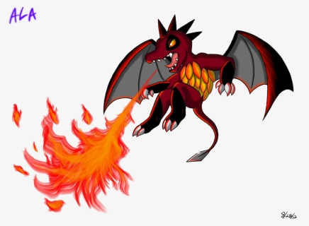 Draw A Dragon Fire Breathing, HD Png Download, Free Download