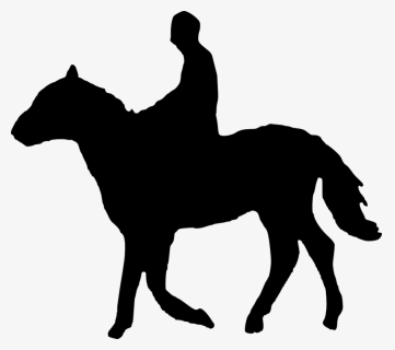 Free Png Horse Riding Silhouette Png Images Transparent - Equestrian Silhouette, Png Download, Free Download