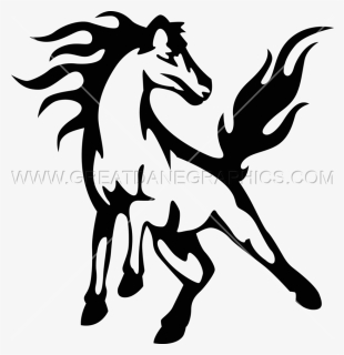Horse Tshirt Clipart Vector Stock Horse, Tshirt, Silhouette,, HD Png Download, Free Download