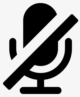 Microphone Slash - Microphone Slash Icon, HD Png Download, Free Download