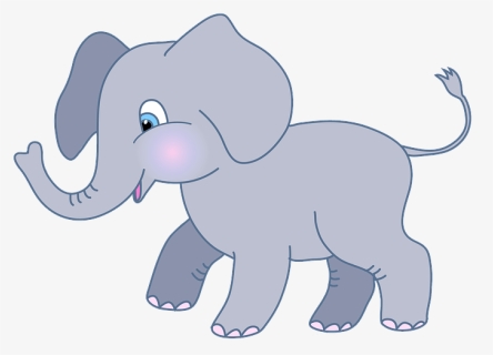 Cute Elephant Clipart - Elephant Clipart, HD Png Download, Free Download