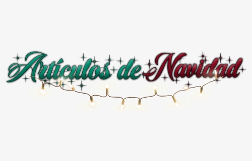 Transparent Luces De Navidad Png - Calligraphy, Png Download, Free Download