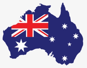 Vector Map Flag Australia Free Transparent Image Hq - Australian Flag In Australia, HD Png Download, Free Download