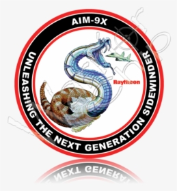 Aim-9x Sidewinder Raytheon - Aim 9x Sidewinder Logo, HD Png Download, Free Download