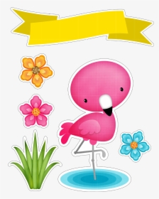 Clip Art Ana S Hobby La - Transparent Cartoon Baby Flamingo, HD Png Download, Free Download