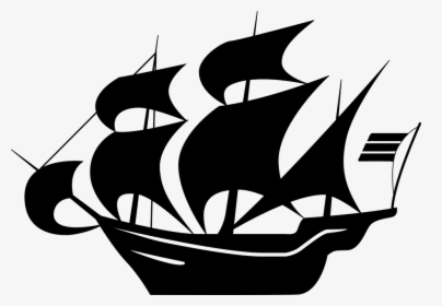 Boat, Ocean, Sail, Sailing, Sea, Ship - Sail Ship Clip Art, HD Png Download, Free Download