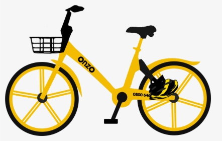 Yellow Bicycle, HD Png Download, Free Download