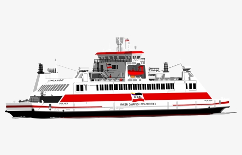 Transparent Boat Vector Png - Transparent Background Ferry Clipart, Png Download, Free Download