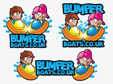 Bumper Boats Logo By Tiger-kai On Clipart Library - Bumper Boats Free Clipart, HD Png Download, Free Download