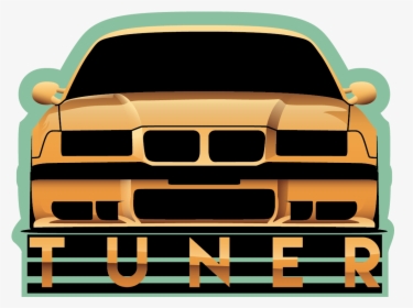 Tuner Girl Bmw E36 M3 Sticker - Bmw E36 Sticker For Whatsapp, HD Png Download, Free Download