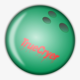Bouncing Ball Clipart - Green Bowling Ball Clipart, HD Png Download, Free Download