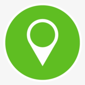 Location Pin Green 03 Boxed - Circle, HD Png Download, Free Download