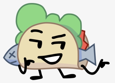Battle For Dream Island Wiki - Taco Bfb, HD Png Download, Free Download