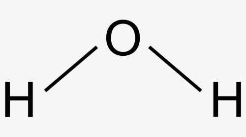 Water Chemical Structure, HD Png Download, Free Download