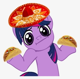Hat, Safe, Taco, Taco Twilight, Twilight Sparkle - My Little Pony Meme Png, Transparent Png, Free Download