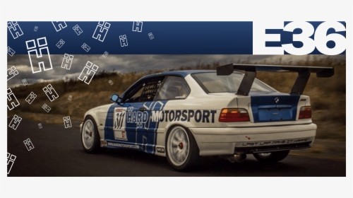 Bmw E36 Racing Race Car Becauseracecar Track Parts - Bmw E36 Coupe Racing, HD Png Download, Free Download