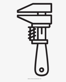 Monkey Wrench Coloring Page, HD Png Download, Free Download