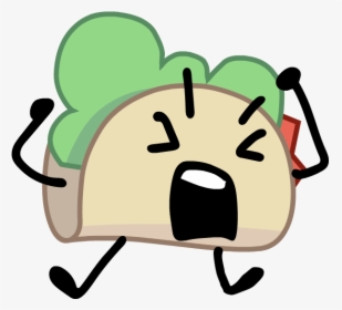 Transparent Voting Clipart - Bfb Taco Angry, HD Png Download, Free Download